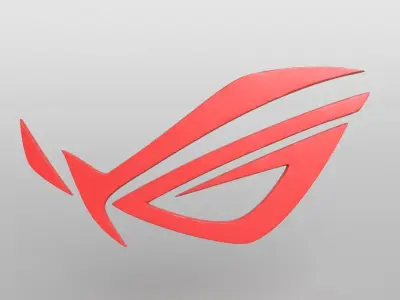 ROG Logo version1 003 Free low-poly 3D model