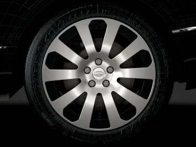 Range Rover Sentinel 2020 wheel 3D model