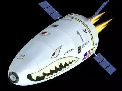 SciFi Drone Kill Spacecraft Vehicles 3D model