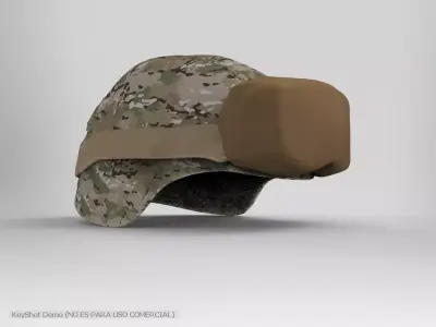 KEVLAR HELMET MILITARY ARMY  3D model
