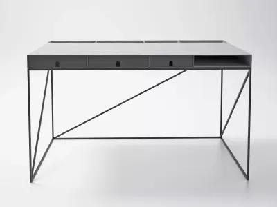 Caro Writing Table Free 3D model