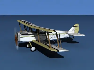 Airco DH-4 Outback Air Trans 3D model