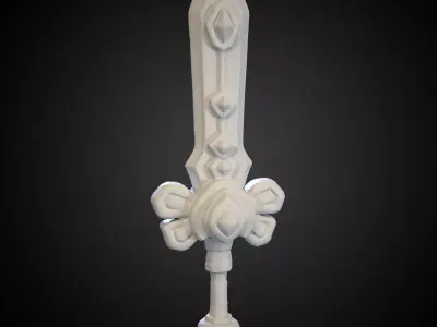 Stylized Sword 27 3D model