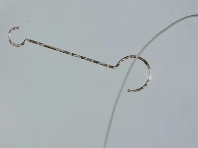 Double sided crook 3D model