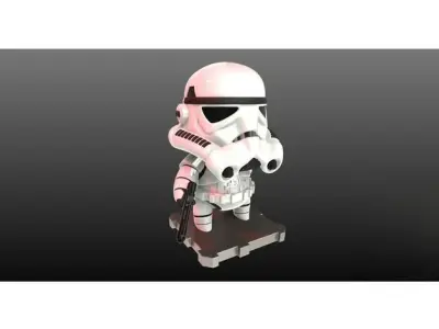 Stormtrooper 3D Printing Creation 3D print model