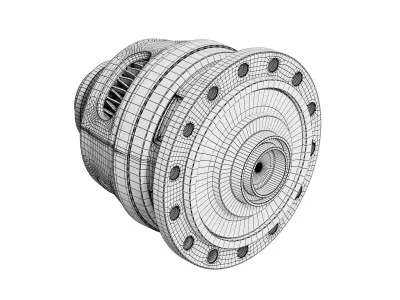 Performance Limited Slip Differential Model 3D model