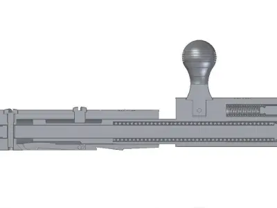 Berdan rifle No2 3D model
