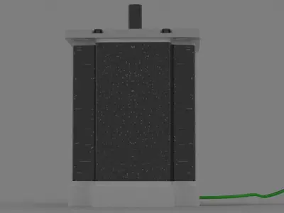 motor pap paso a paso Free 3D model