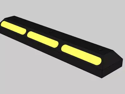 Separateur de voie 3D model