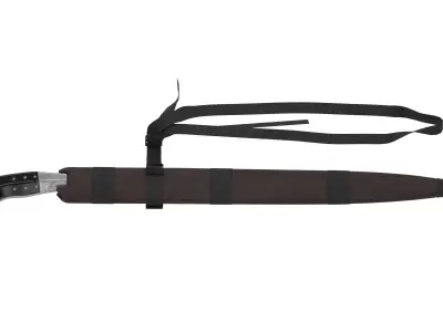 Dahong Palay Low-poly 3D model