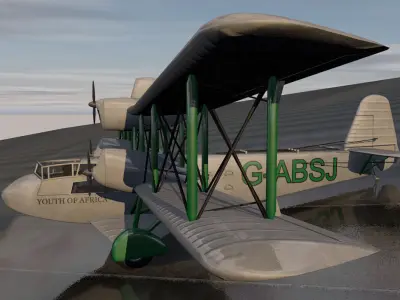 Airspeed AS4 Ferry 3D model