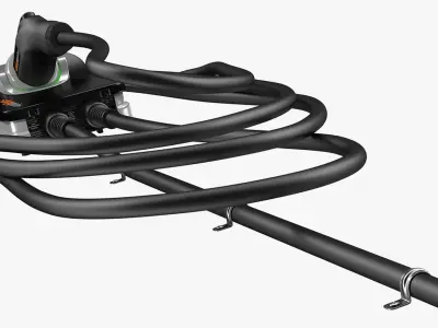 ChargePoint EV Charging Station 3D model