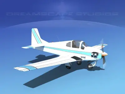 Johnston A-51A V05 3D model