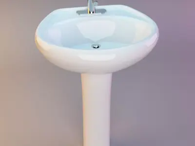 Bathroom Sink Free 3D model get