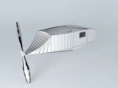 graf zeppelin engine Free 3D model