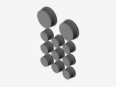 Automotive Gauges Free 3D model