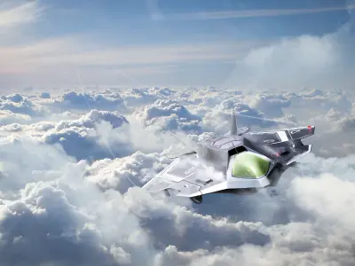 Exploration Spaceship 3D model