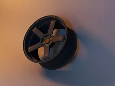 Advan Racing GT Low-poly 3D model