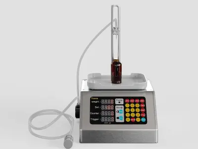 Liquid Filling Machine 3D model