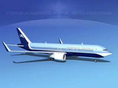 Boeing 767-300 Universal Charters 3D model