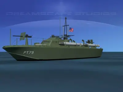 Patrol Torpedo Boat PT79 3D model