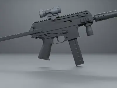 gun model 3D model