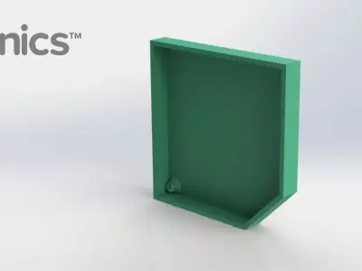 Left Cover - 3Dponics Snap and Grow Garden Free 3D print model