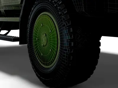 Kozak 2M1 2022 wheel 3D model