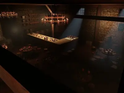 Medieval Tavern - UE4 Low-poly 3D model