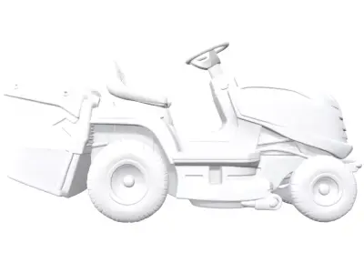Lawn mower - Electric lawn mower  3D print model