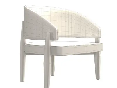 Club Armchair 3D model purchase