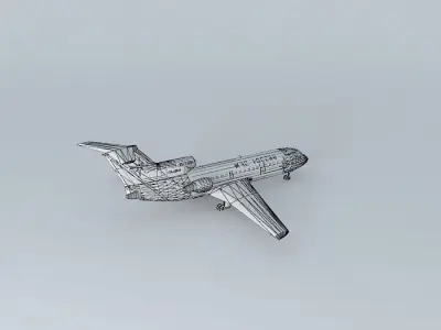 Ministry of Emergency Situation Yakovlev Yak 42D Free 3D model