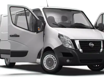 Nissan NV400 Van L1H1 HQ Interior 2021 3D model