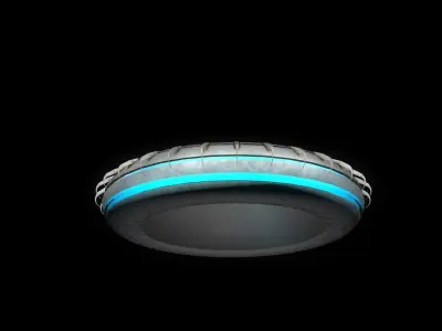Ufo ship Free 3D model