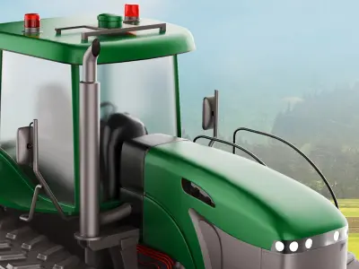 Special Vehicle Farm Modern 3D model