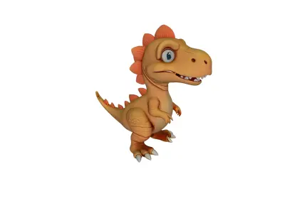 Dinosaur Low-poly 3D model