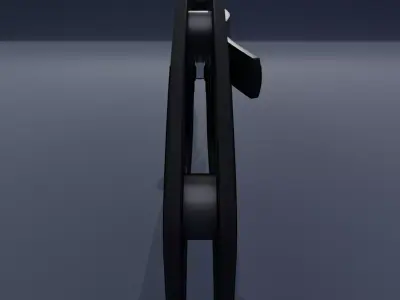 Gerber Paraframe Tactical Knife fro Game Ready 3D Model Pack Low-poly 3D model