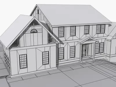 House Framing a0503a3 3D model