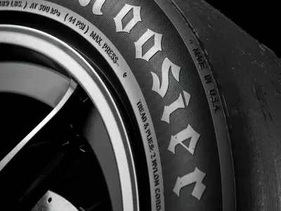 Hoosier R7 295 35 ZR19 3D model