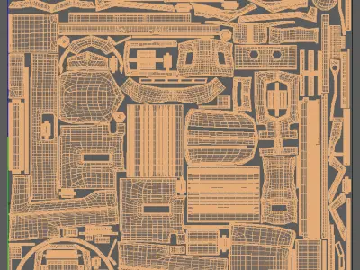 Low Poly Magic Gun Stylized Fantasy Weapon 3D Model Low-poly 3D model