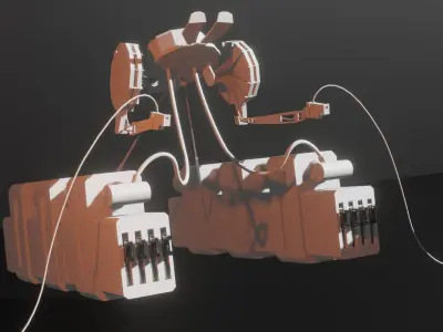 ODM Gear Attack on Titan 3D model