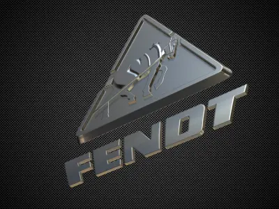 fendt logo 3D model