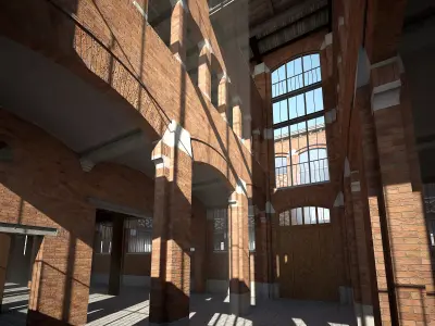 Old Factory 3D model
