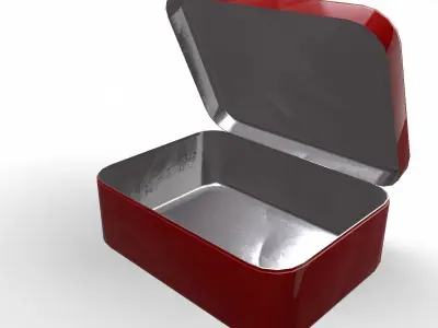 First aids kit 7 Low-poly 3D model