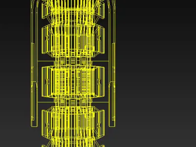 sporty tire  3D model
