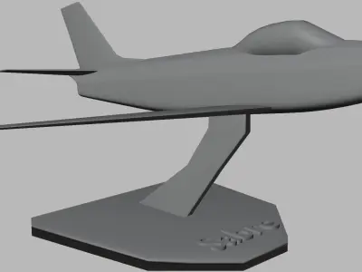 F-86 Sabre 3D print model