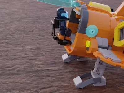 PUG-Z 3D-Model Low-poly 3D model