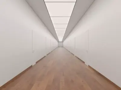 Minimalist Hallway 17 3D model