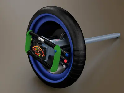 Steering Wheel Racing 3D model