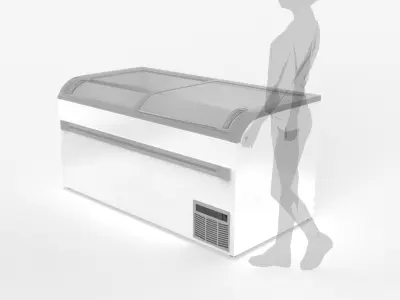 Chest Freezer 3D model
